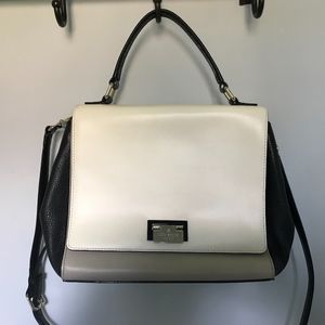 Kate Spade Black/White/Gray Handbag